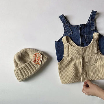 Sleeveless Button Down Vest