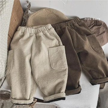 Winter Plush Corduroy Pants
