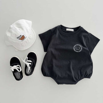 Little Bear Short-Sleeved Onesie