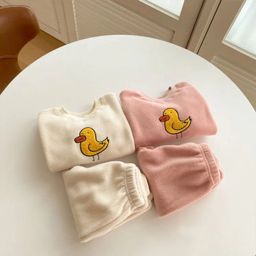 Warm Fleece Duck Set