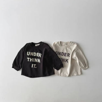 'UNDERTHINK IT' Long-Sleeve Tee