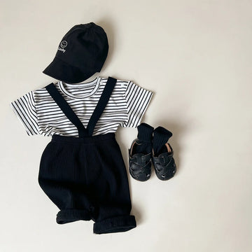Kids Suspenders and Tee Set