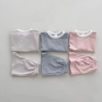 Solid Cotton Unisex Set