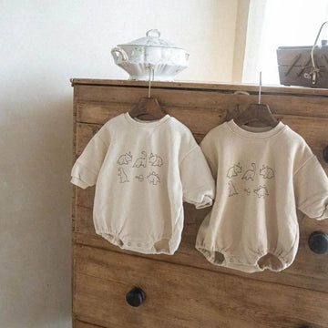 Cute Dinosaur Print Infant Onesie