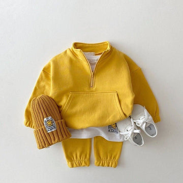 Half-Zip Toddler Jogger Set