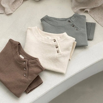 Solid Long-Sleeved T-Shirt