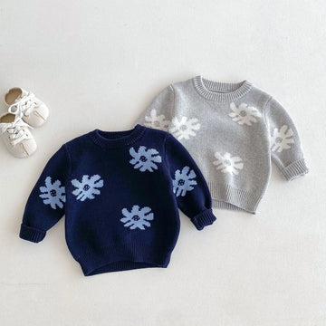 Floral Print Sweater
