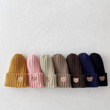 Soft Warm Baby Knitted Beanies