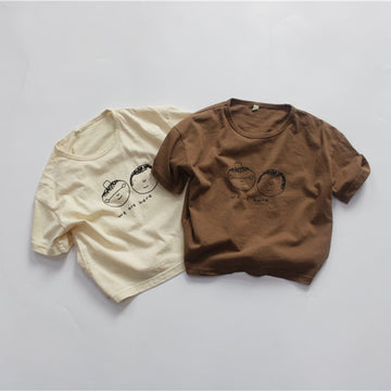 Casual Cartoon Graphic Tee