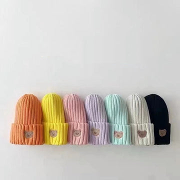 Soft Warm Baby Knitted Beanies