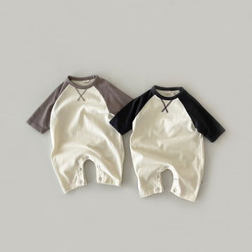 Cozy Cotton Snap-Button Romper