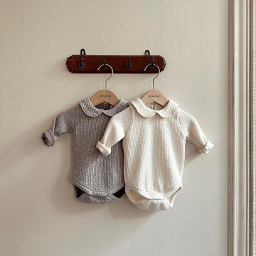 Soft Solid Ribbed Onesie