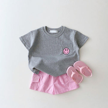 Mini Smiley Face Two Piece Set