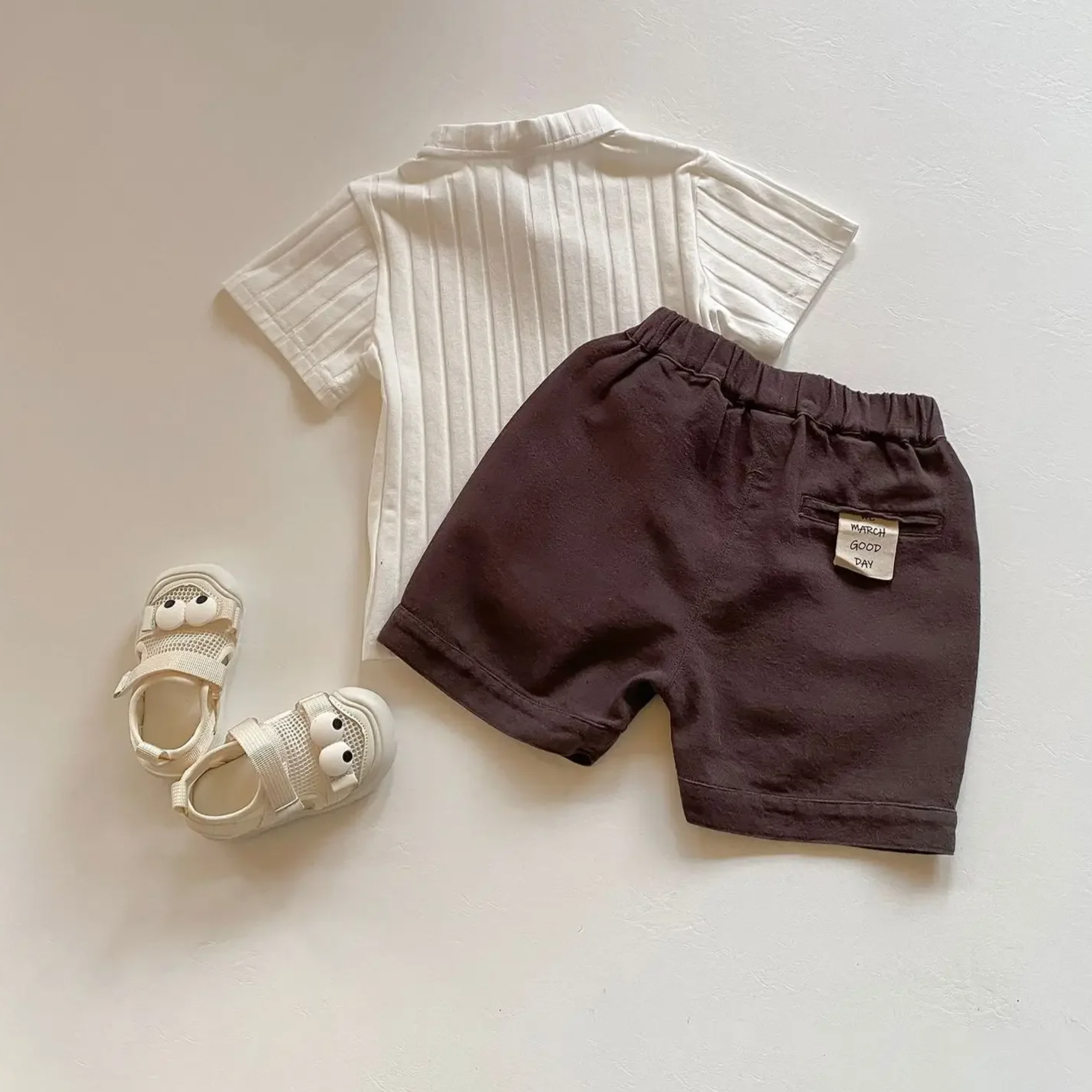 Kids Solid Polo T-Shirt