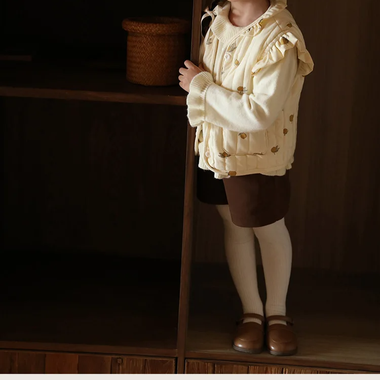 Warm Printed Kids Vest