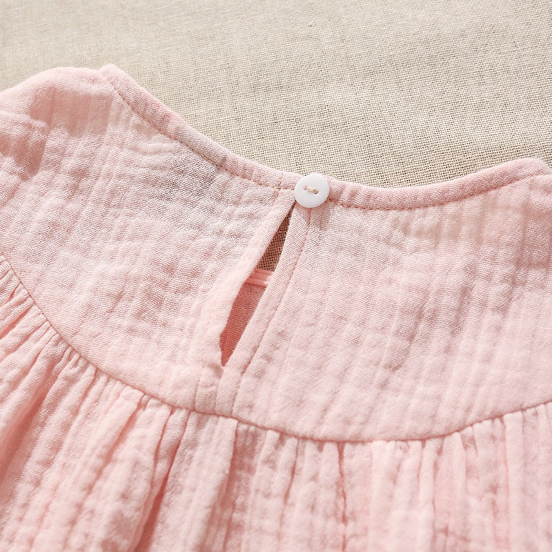 Girls Tiered Ruffle Dress