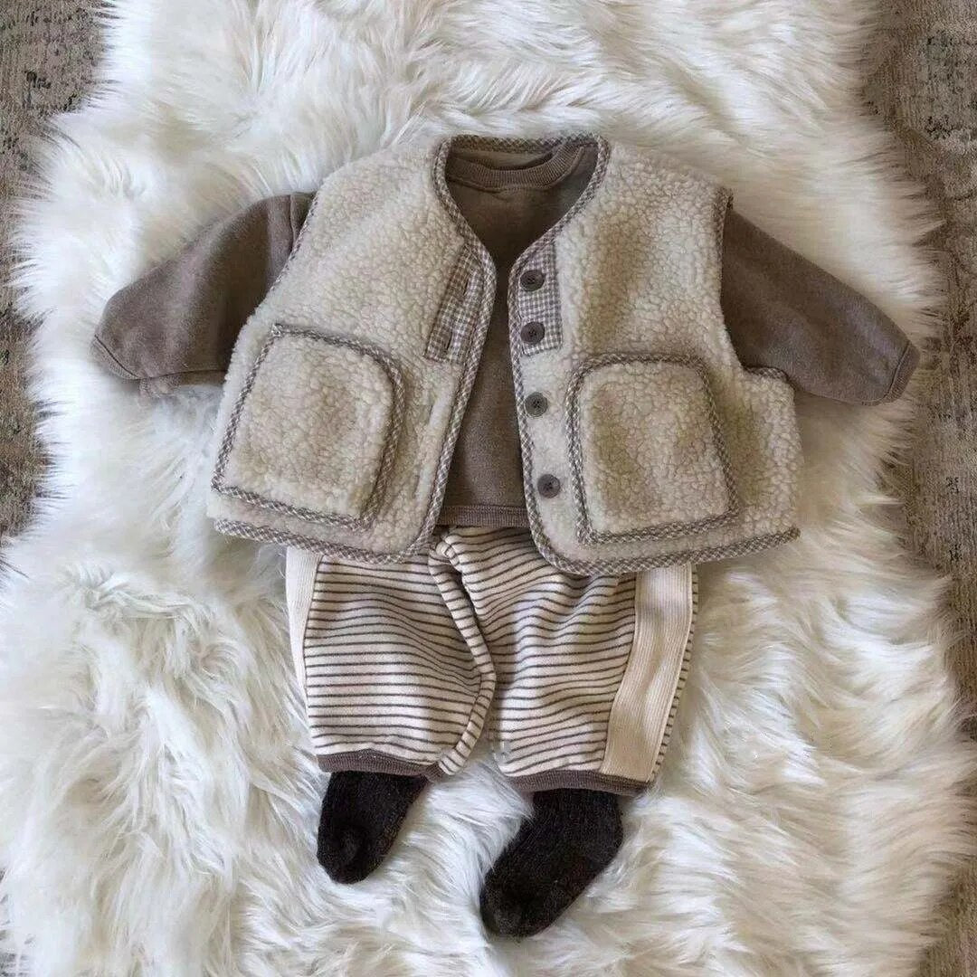 Sherpa Button-Down Vest