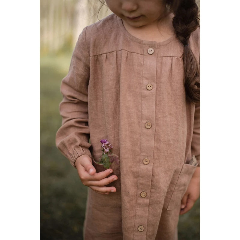 Bohemian Retro Long-Sleeved Dress