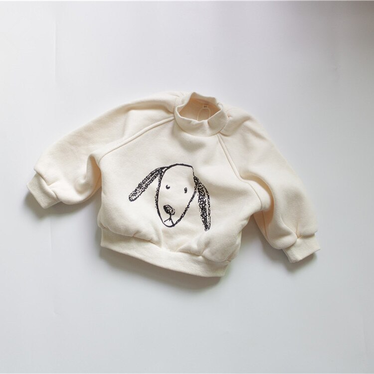 Thick Fleece Cartoon Sweatshirt