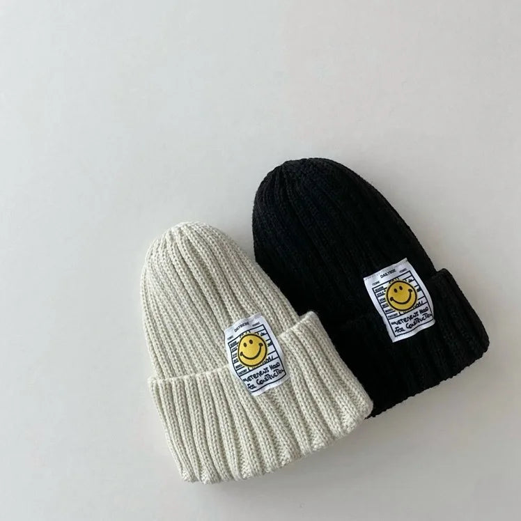 Smiley Face Vibrant Beanie