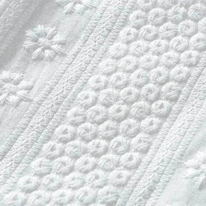 Girls' Sleeveless Embroidered Dress