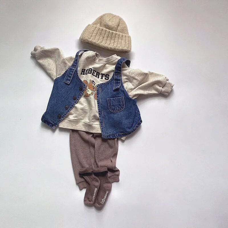 Sleeveless Button Down Vest