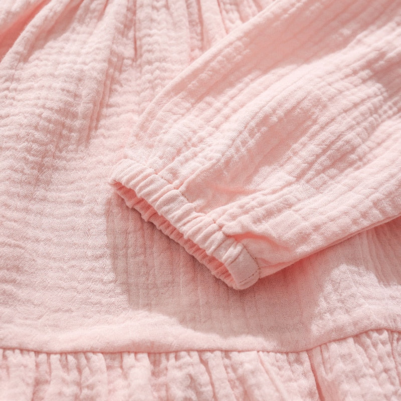 Girls Tiered Ruffle Dress