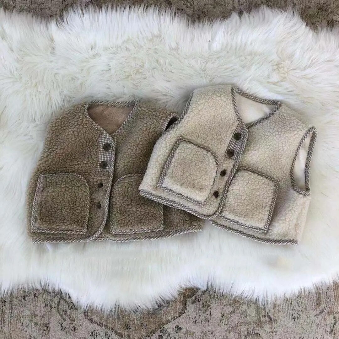 Sherpa Button-Down Vest