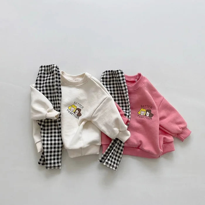 'Better Together' Long Sleeve Round Neck Sweatshirt