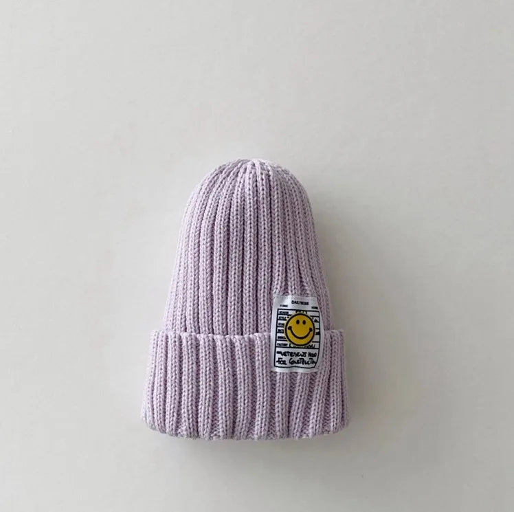 Smiley Face Vibrant Beanie