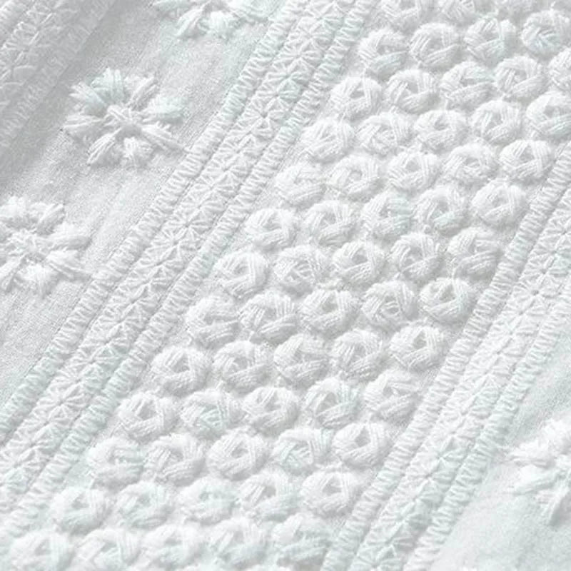 Girls' Sleeveless Embroidered Dress