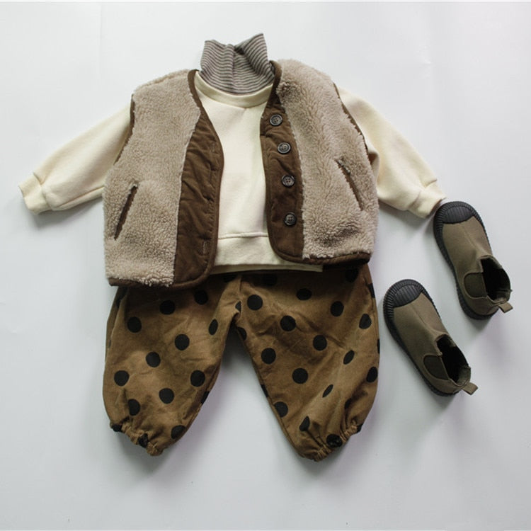 Thick Lamb Fleece Vest