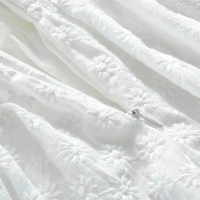 Girls' Sleeveless Embroidered Dress