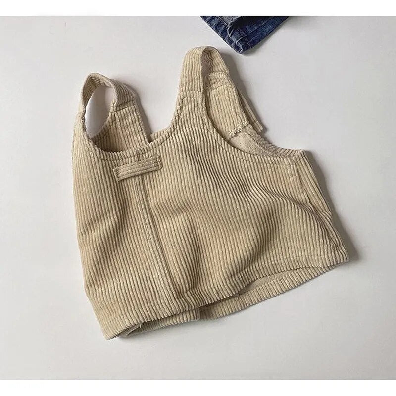 Sleeveless Button Down Vest