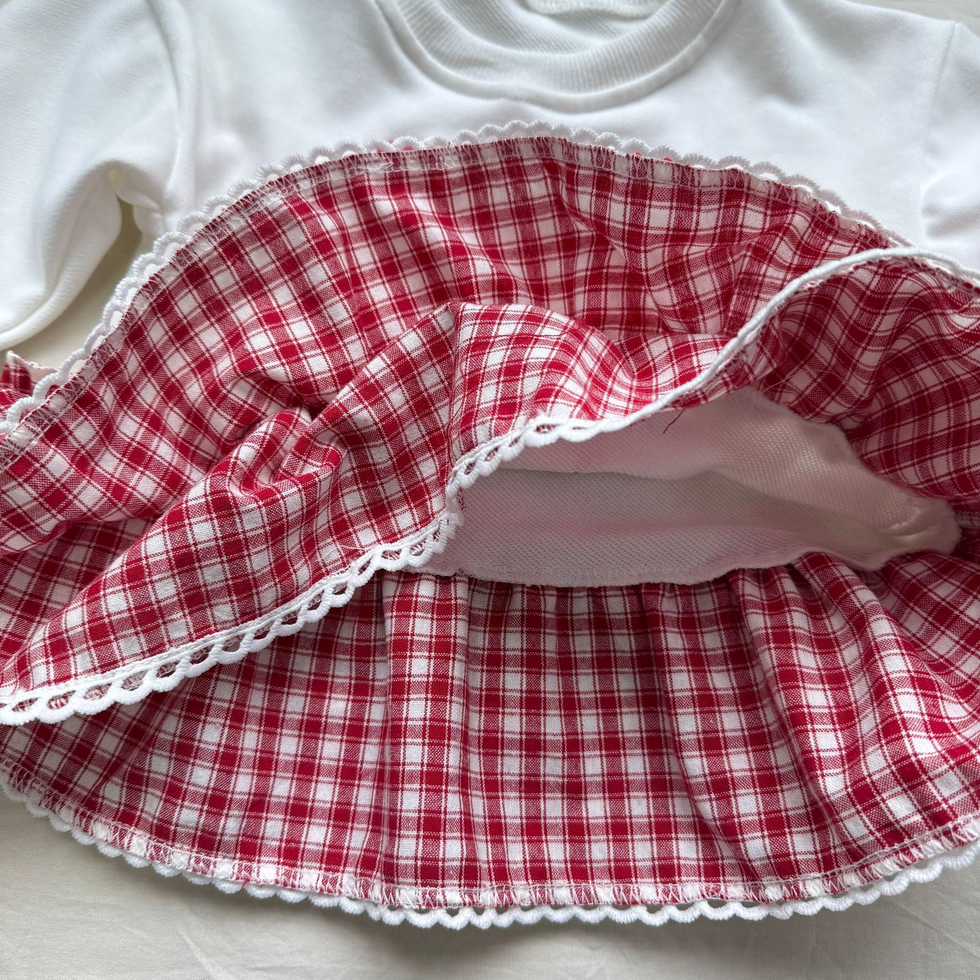 Toddler Girl Plaid Bow Dress