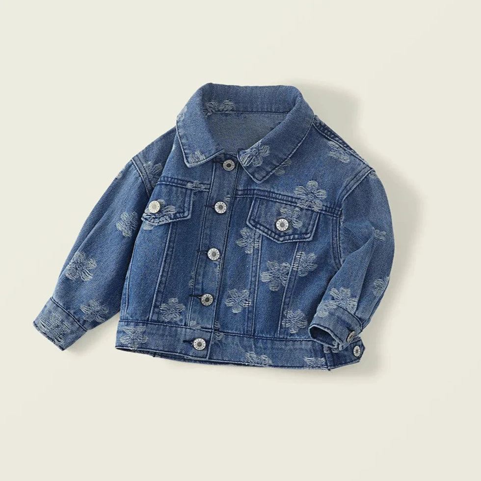 Floral Denim Jacket