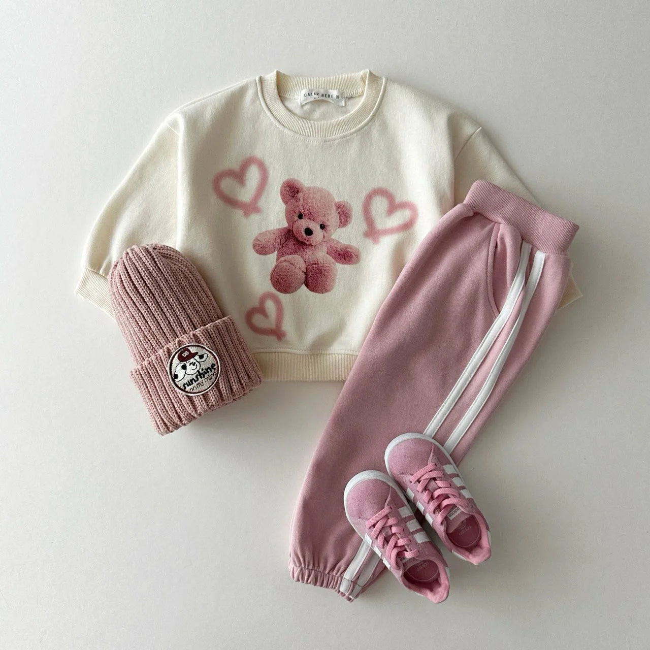 Striped Cozy Loose Sweat Pants