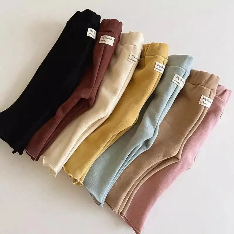Solid Bow Top & Flared Pants