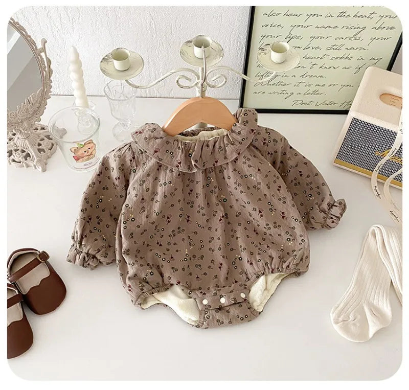 Sherpa Vest & Onesie Two-Piece Set