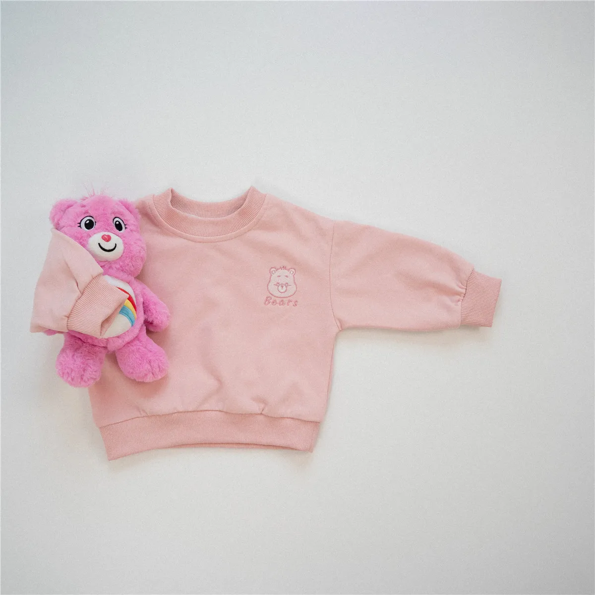 Cute Bear Long Sleeved Sweatshirt