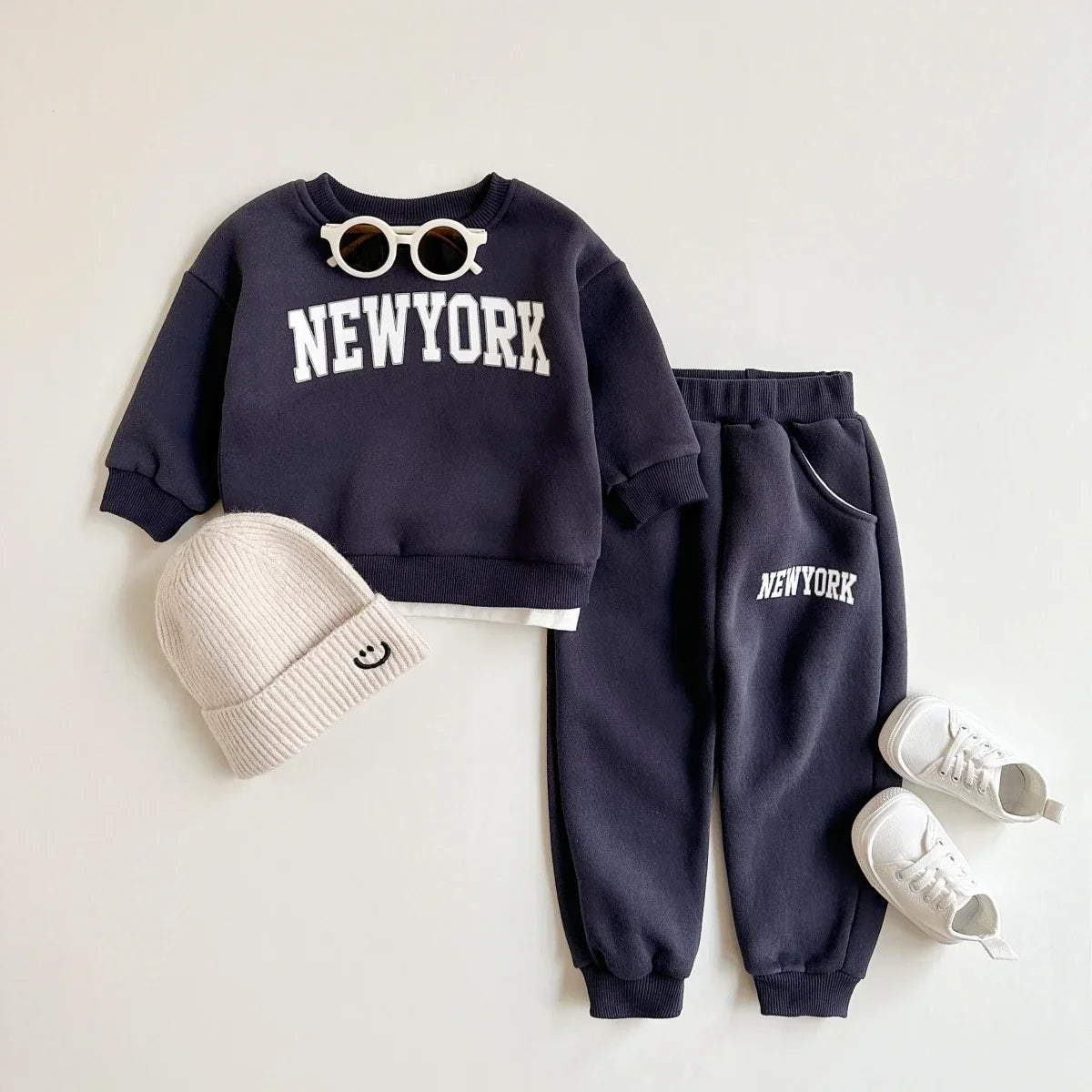 'NEW YORK' Jogger Set