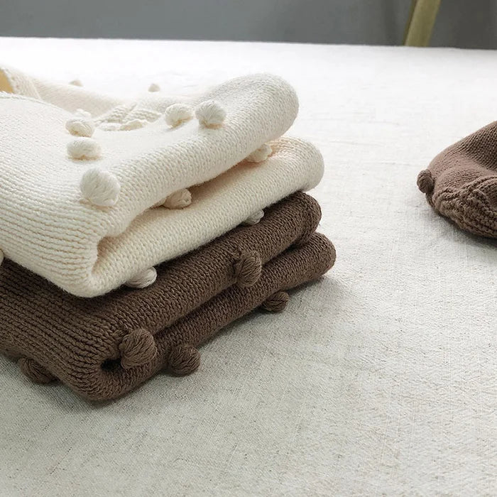 Knitted Romper & Hat Set