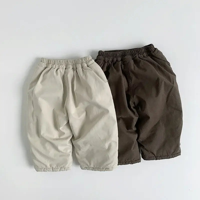 Thick Winter Cotton Padded Trousers