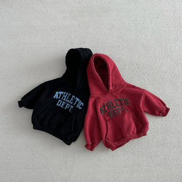 'ATHLETIC DEPT' Children's Fleece Hooded Sweatshirt