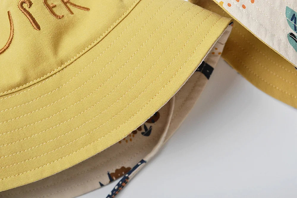 Reversible Printed Bucket Hat