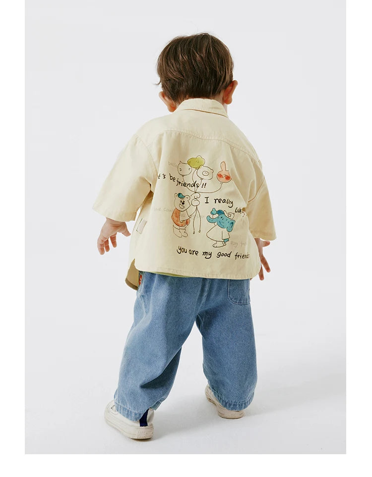 Literary Cotton Shirt