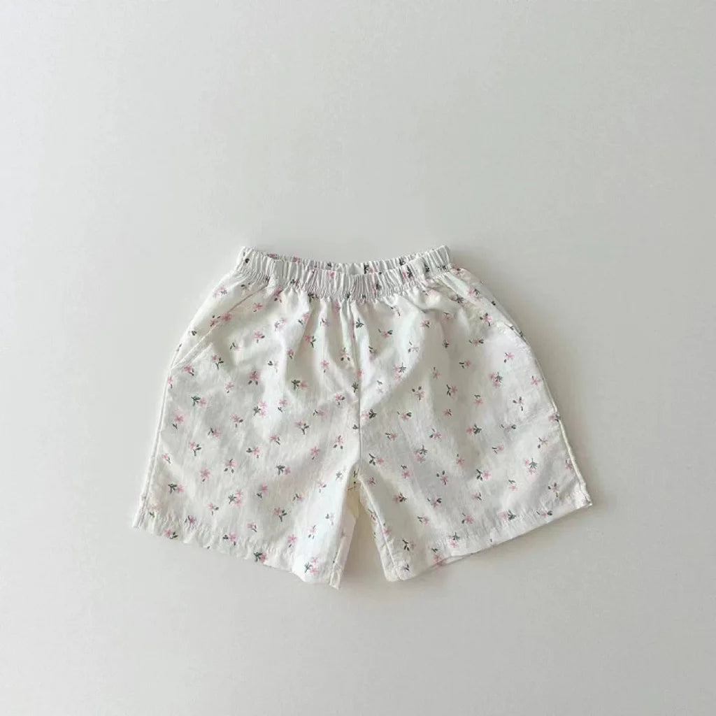 Hooded Jacket & Shorts Two-Piece Set