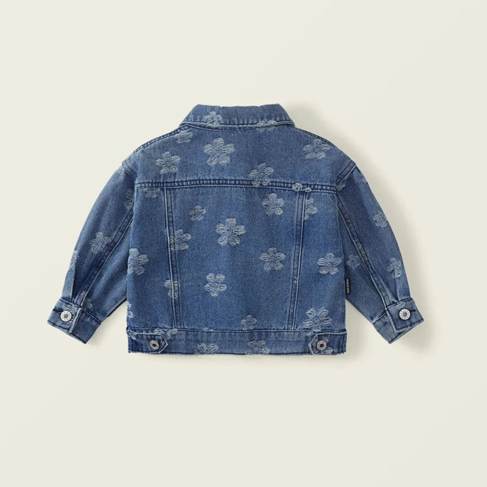 Floral Denim Jacket