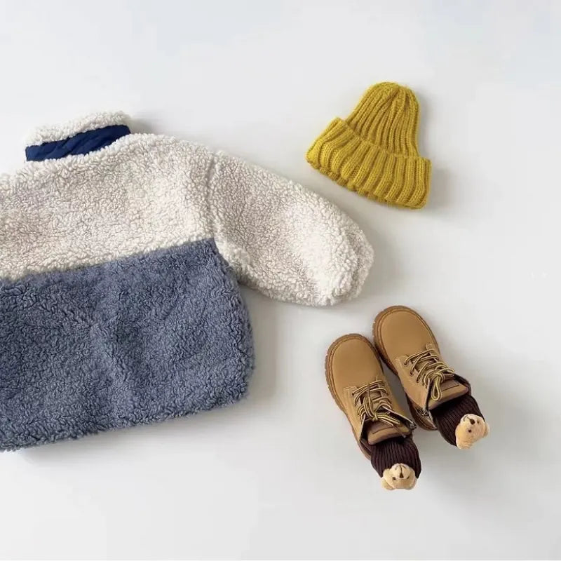 Sherpa Patchwork Jacket