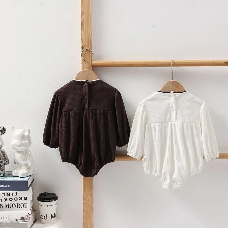 Bow Princess Long Sleeve Romper